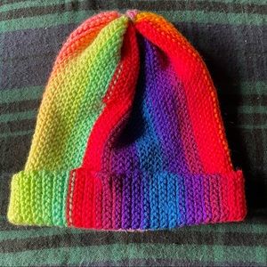 Handmade Crochet “Franken-Beanie”